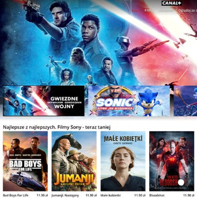 Aplikacja Premiery Canal+